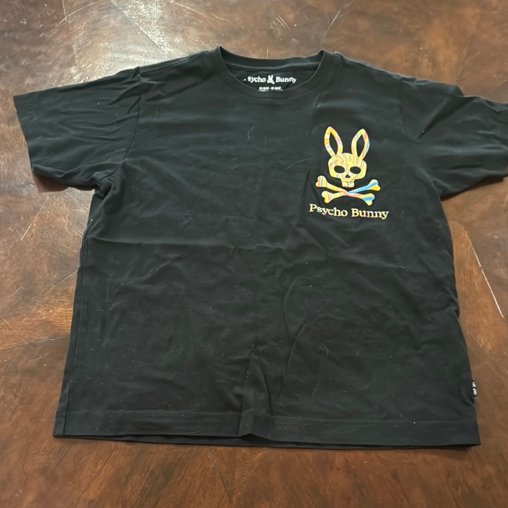 Psycho Bunny Kids Black T-Shirt